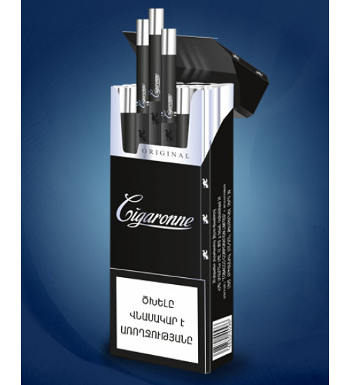 Сигареты "Cigaronne Super Slims Black"